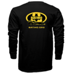 Batmo Batmobile Long Sleeve T-shirt - black, 50/50 polyester/cotton blend