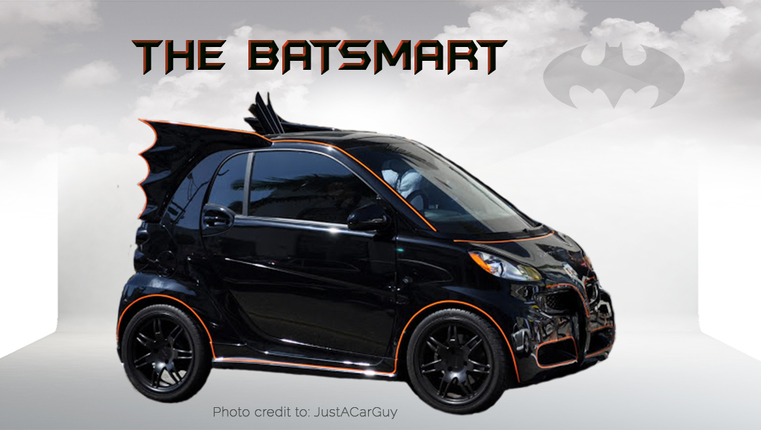 Batmo Blog - Meet the Batsmart - a Bat Smart Car designed for Jeff Dunham!