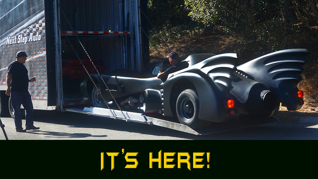 the batmobile has arrived