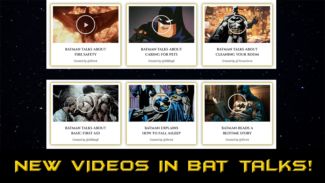 New Videos for Bat Talks Page!