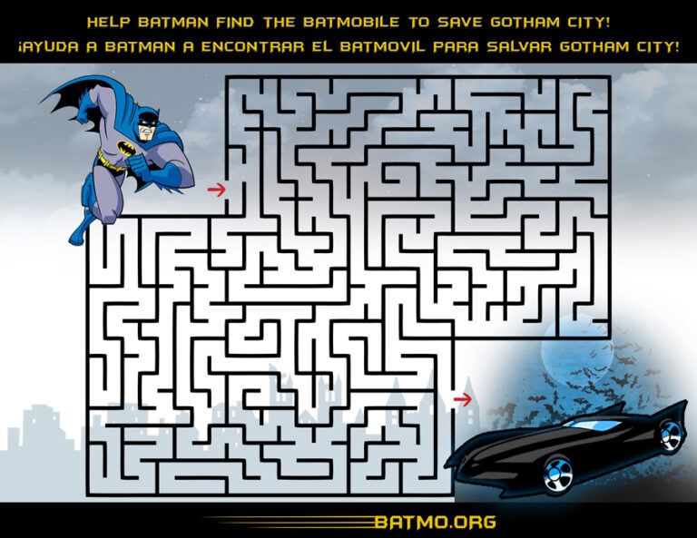 NEW! Batman Batmobile Maze - Batmo!