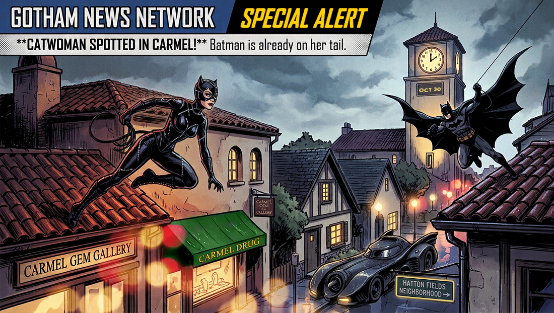 Catwoman spotted in Carmel!